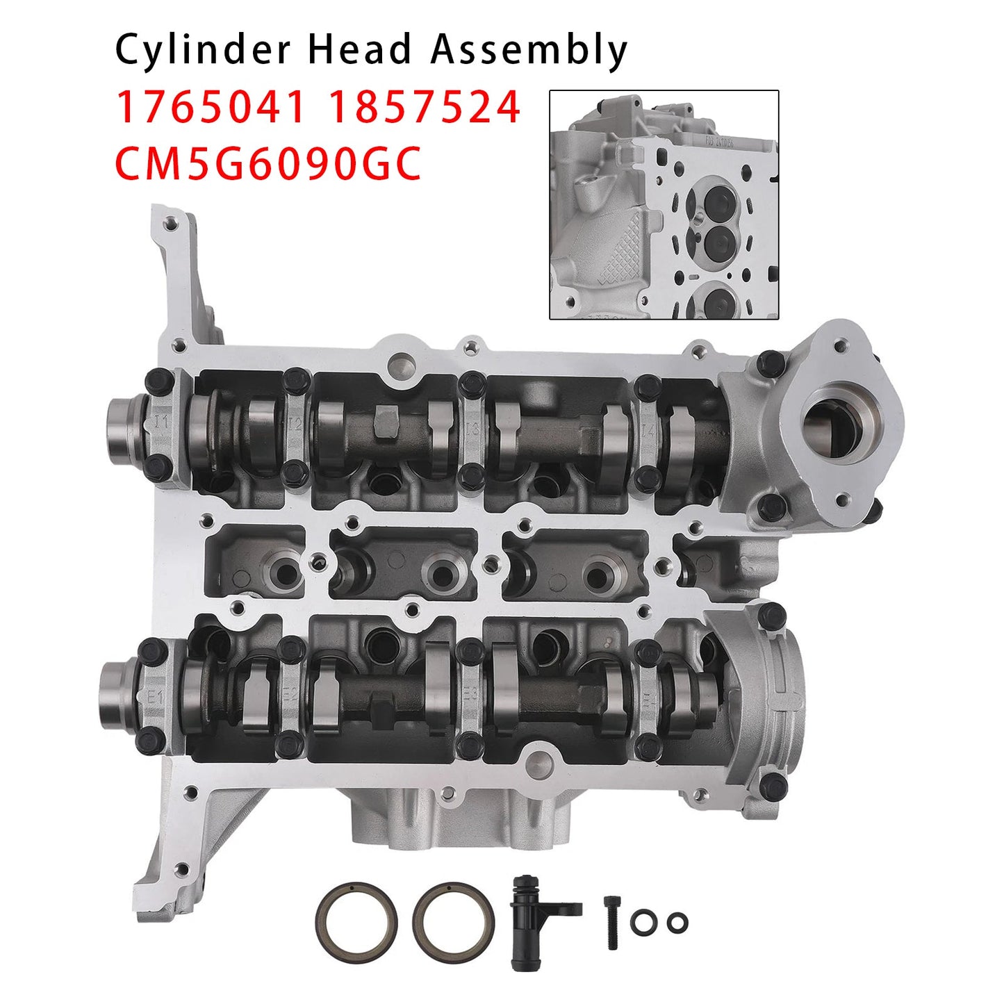 For ford B-MAX (JK): 1.0 EcoBoost Complete Cylinder Head CM5G-6C032-CB