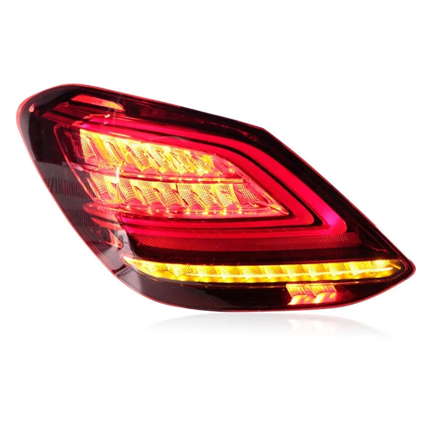 Left+Right LED Rear Tail Light Brake Lamp For Mercedes C-Class W205 2019-2021 2059067103 2059067203