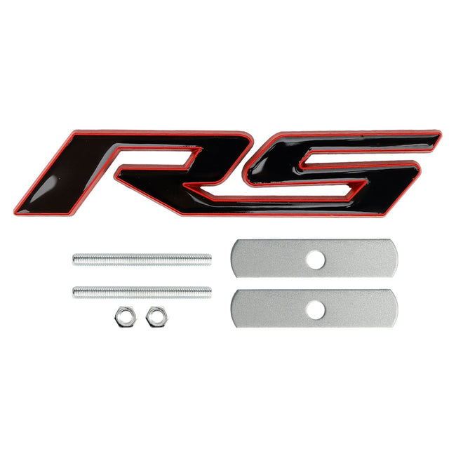 Front Grille RS Emblem Decal Badge for Chevrolet Camaro Impala