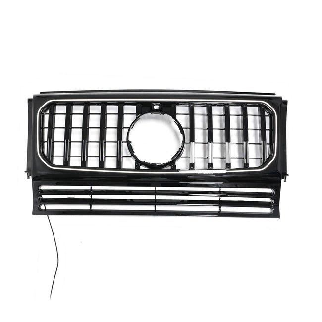 1990-2018 Fit Mercedes Benz G-Class W463 Black Front Bumper Grill Grille