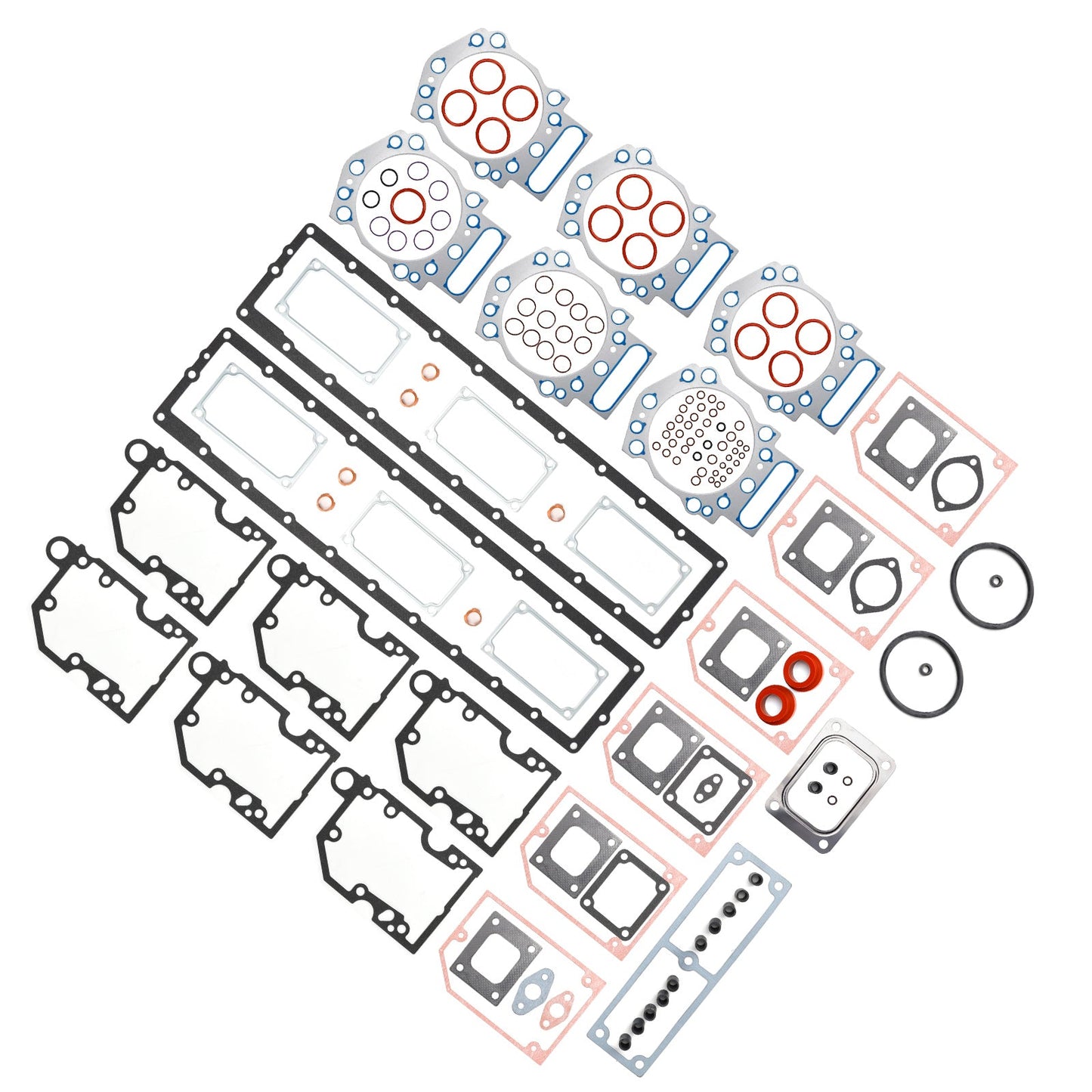 3803598 3800728 Upper Engine Gasket Set for Cummins KTA19 KTTA19