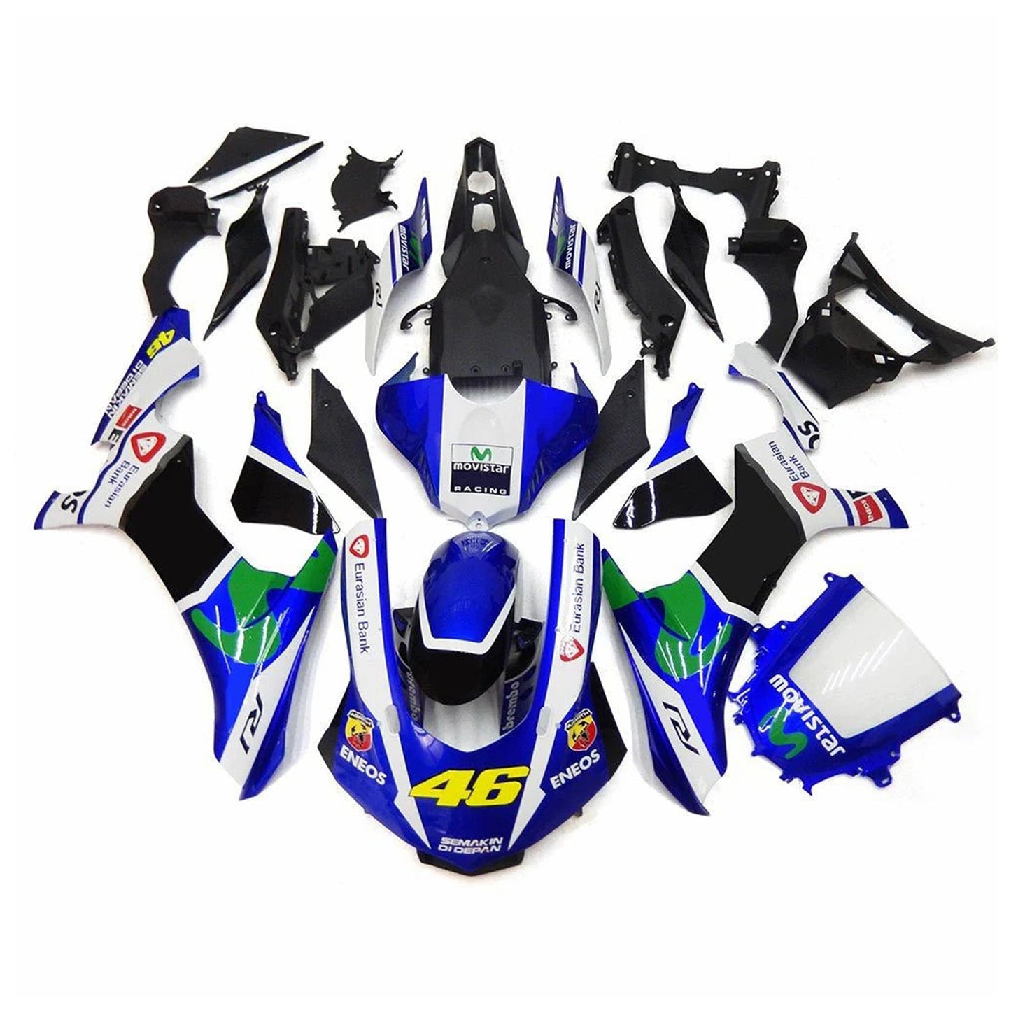 2020-2024 Yamaha YZF-R1 Injection Fairing Kit Bodywork Plastic ABS