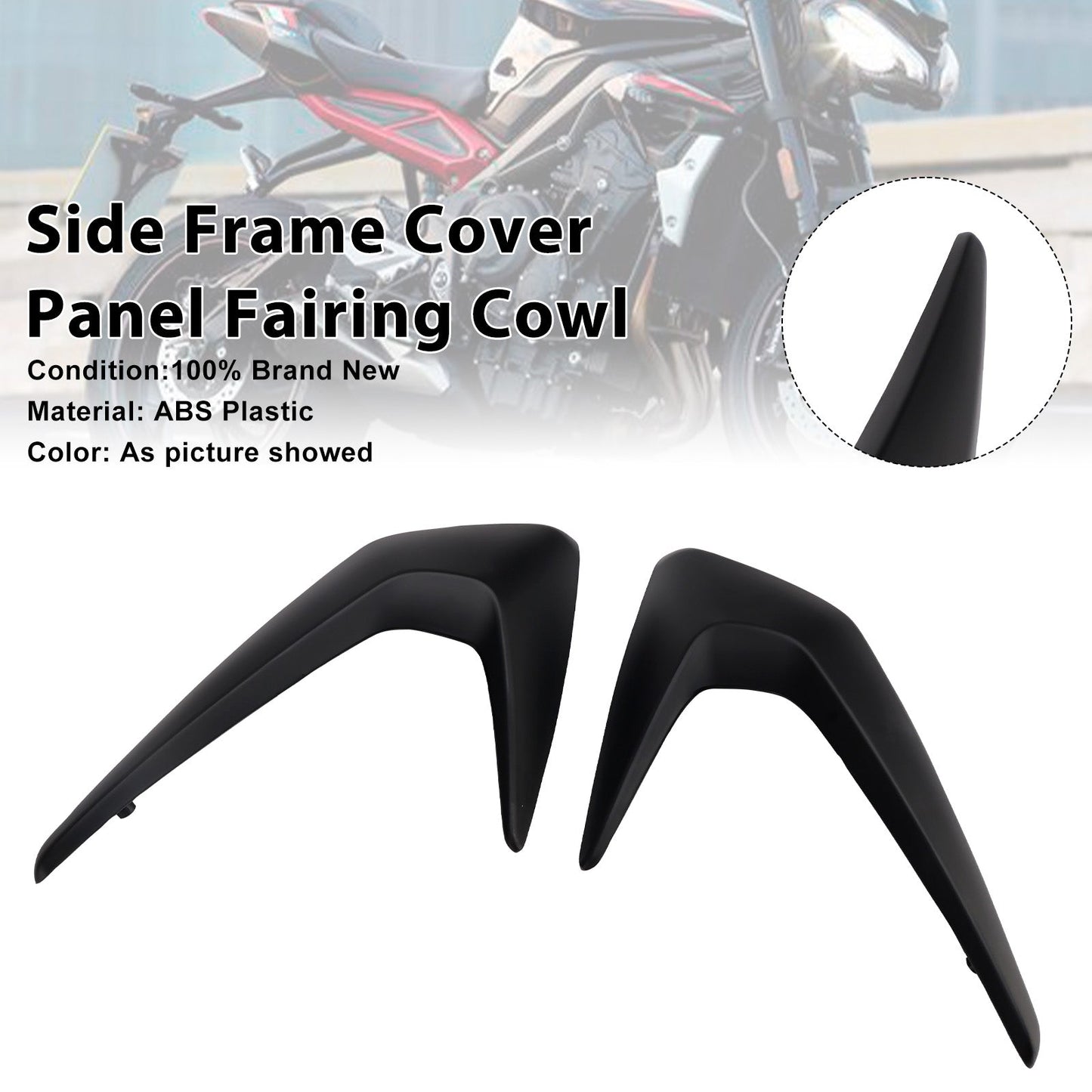 2020-2022 Street Triple 765 R/RS Side Frame Cover Panel Fairing