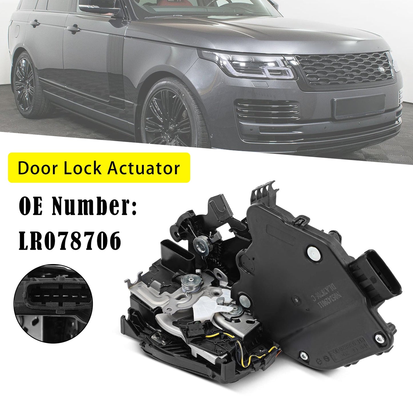 2012-2024 For Land Rover Range Rover IV L405 3.0 SUV Front Right Door Lock Actuator LR078706