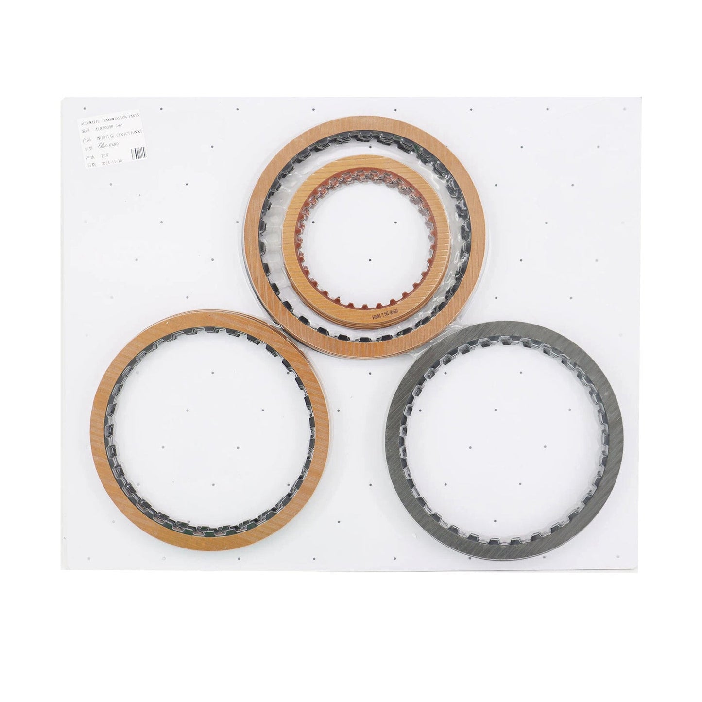 2012-2014 BT-50 2.1L 2.5L 3.0L 3.2L 6R80 Auto Transmission Master Rebuild Kit Clutch Plates