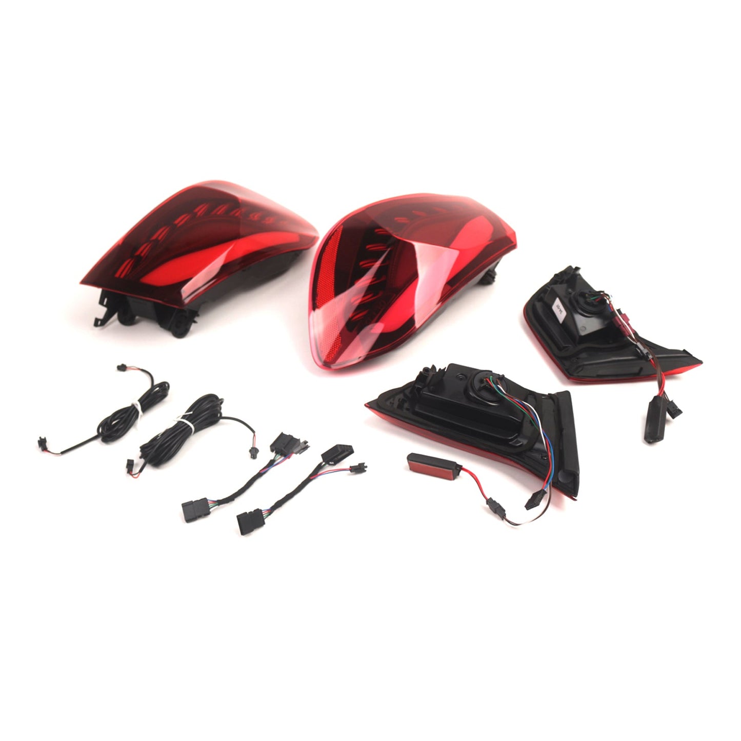 2013 2014-2020 BMW F32 (Coupe/Convertible) L&R Red LED Tail Lights Rear Lamp Assembly 63217296100 63217296099