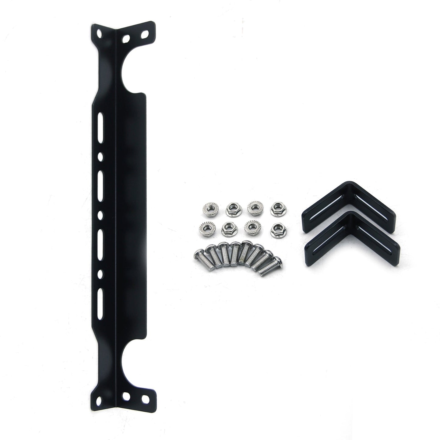 Oil Cooler Mounting Bracket Kit 330mm 13.4inch For British-Style Oil Cooler