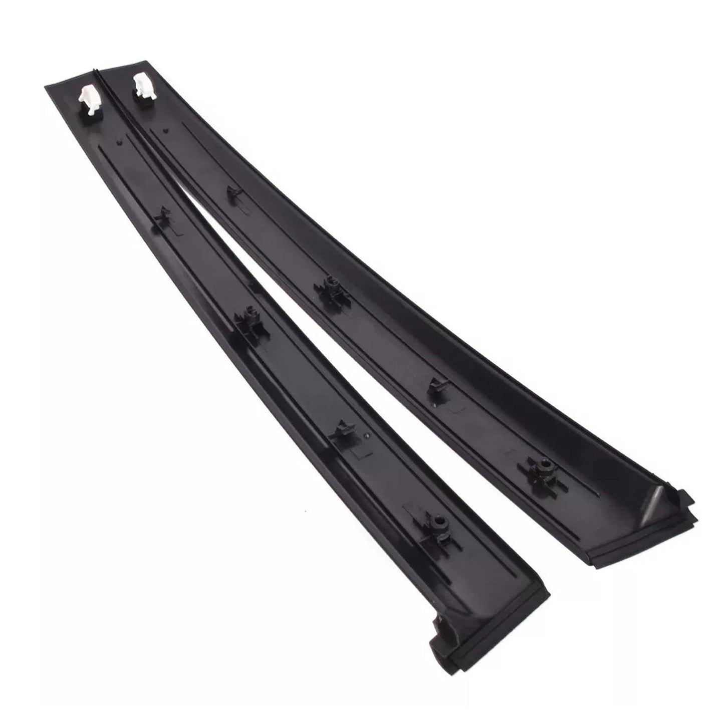 1992-1995 Honda Civic 2/3 door coupe and hatchback Left&Right Door Garnish Trim Pillar Sash Set SLJ-1173A-BK