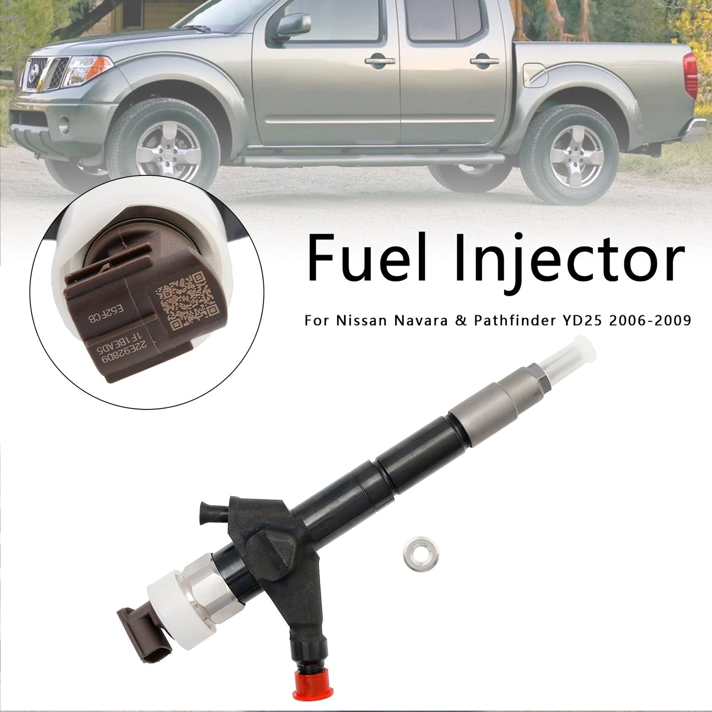 2006-2009 Nissan Navara & Pathfinder YD25 1PCS Fuel Injector 095000-6250 16600-EB70A