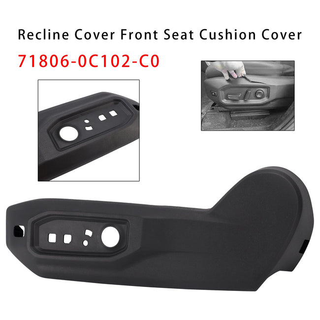 2023-2025 For Toyota Tundra Left Recline Cover Front Seat Cushion Cover