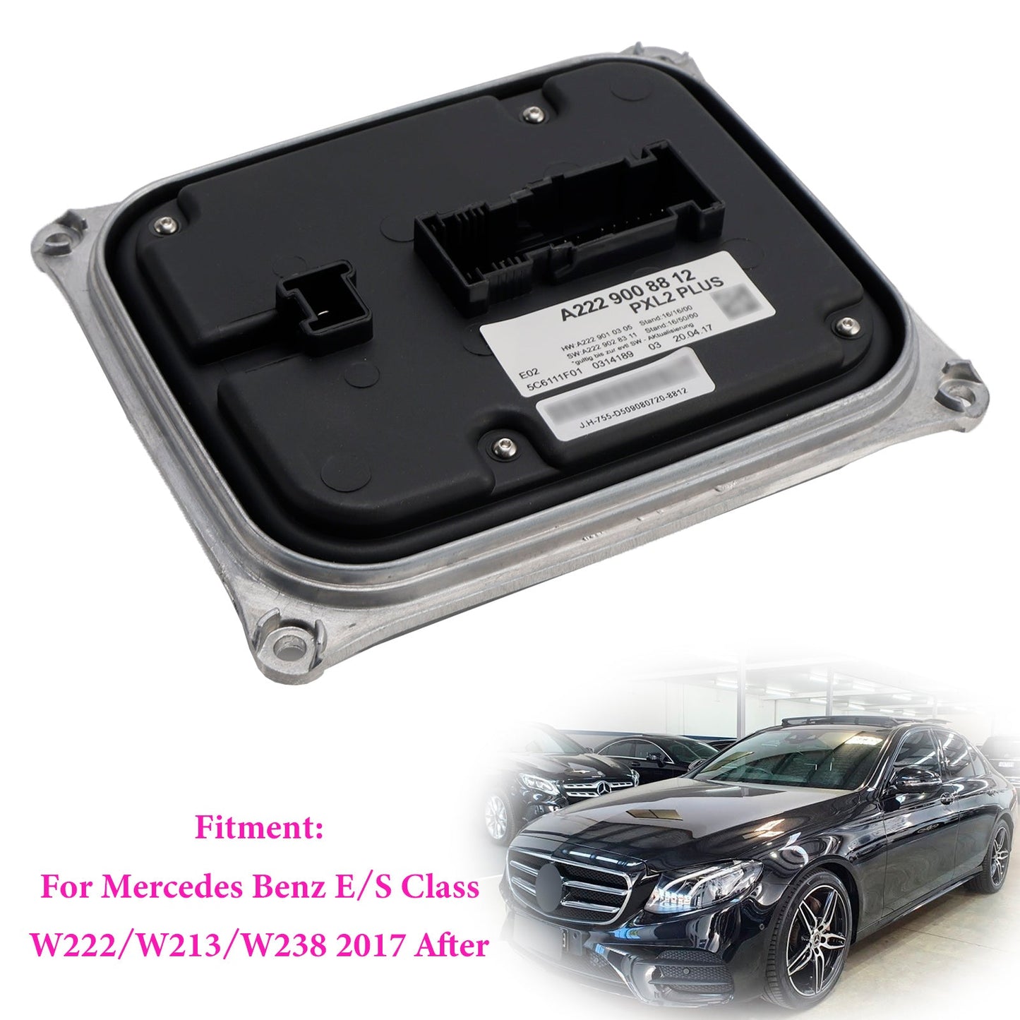 2017 After Mercedes Benz W222/W213/W238 Headlight Ballast Control Module A2229008812