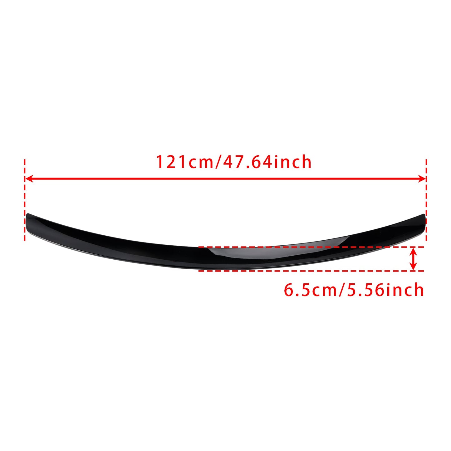 2005-2010 Mercedes-Benz CLS-Class W219 AMG Style Gloss Black Rear Boot Spoiler