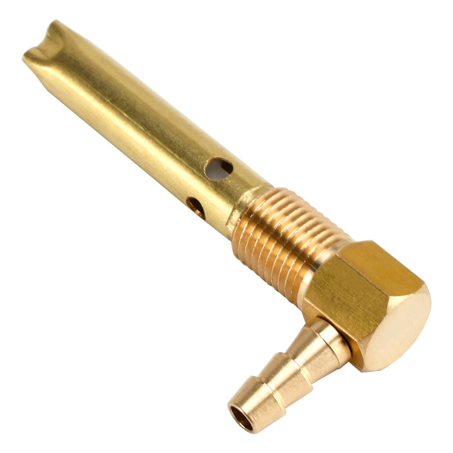 2x 1/4" ID Hose Fuel Tank Vent 1/4"-18NPTF Thread For Both small and large tanks