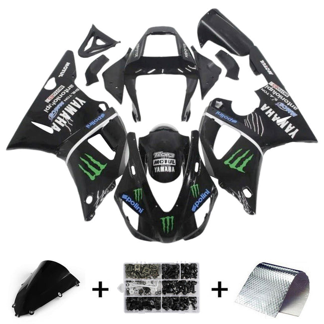 1998-1999 Yamaha YZF-R1 Injection Fairing Kit Bodywork Plastic ABS