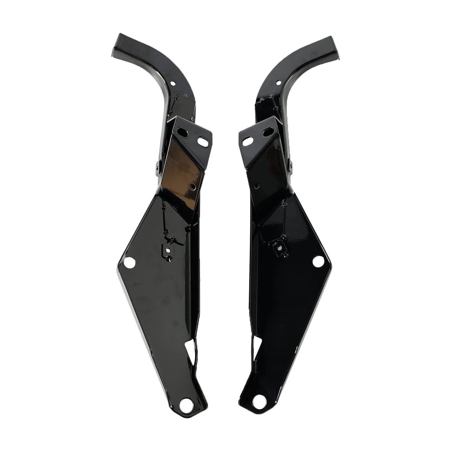 1996-2013 Harley Touring Electra Glide FLHT and Street Glide FLHX Head Fairing Support Mount Brackets