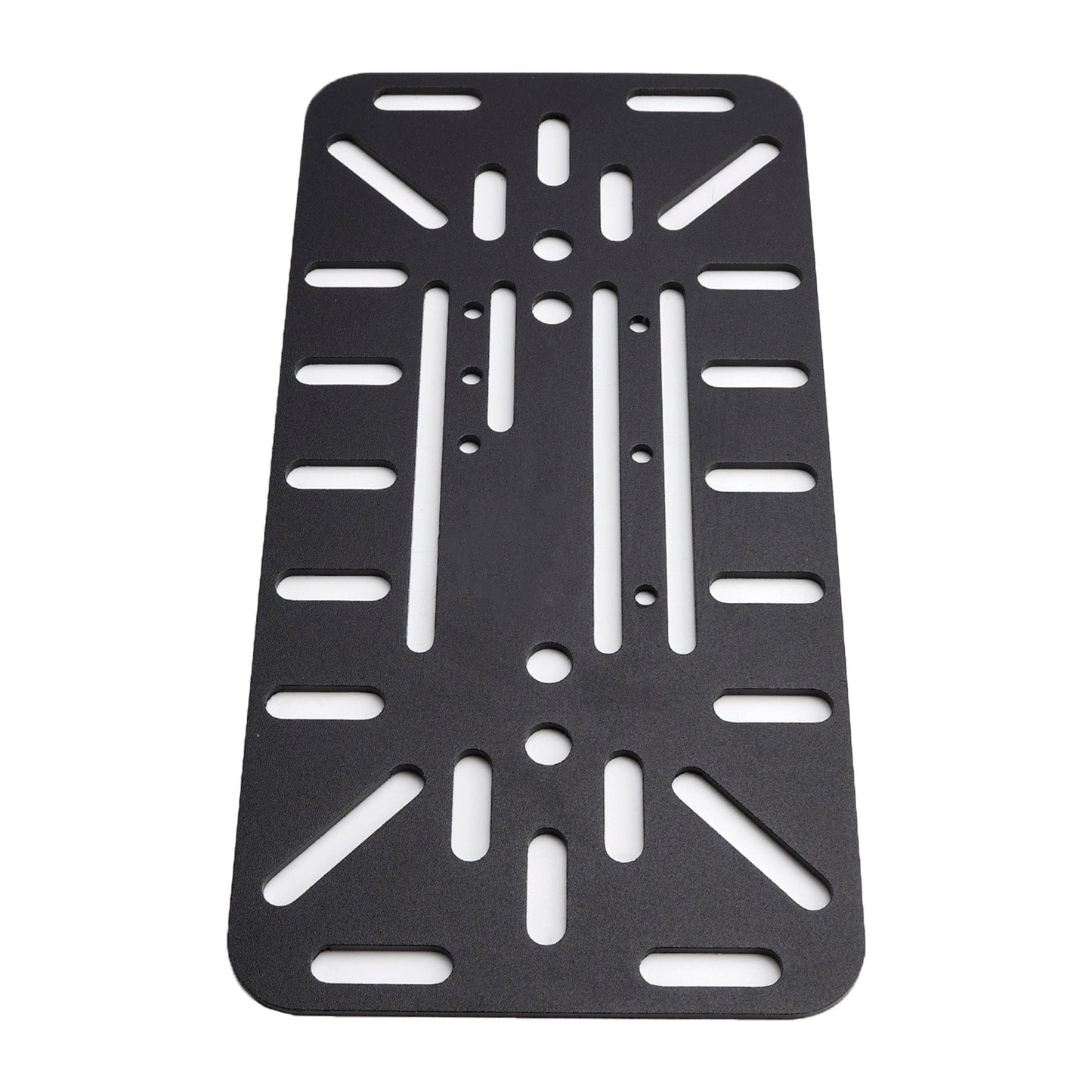 Universal Symmetrical Side Saddlebag Mounting Bracket Kit Black For Motorbike