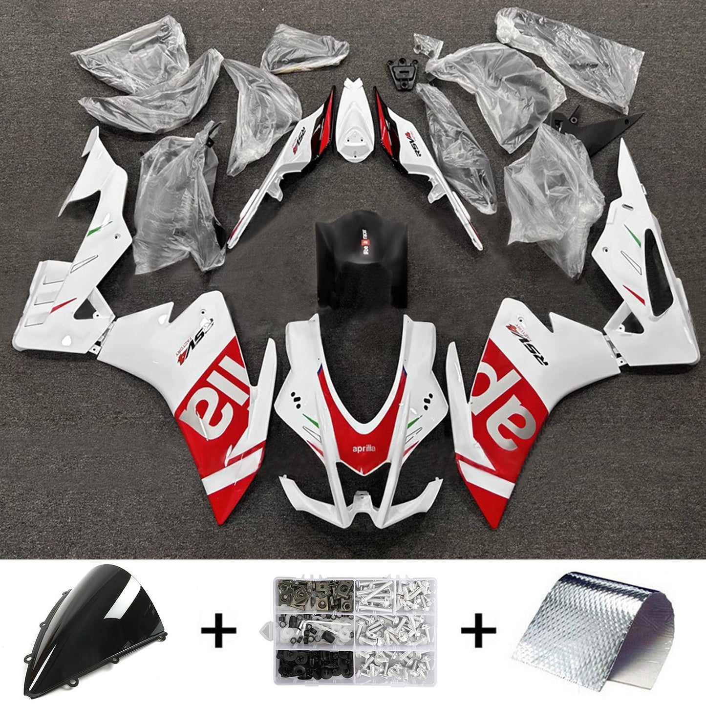 2016-2020 Aprilia RSV4 1000 Injection Fairing Kit Bodywork Plastic