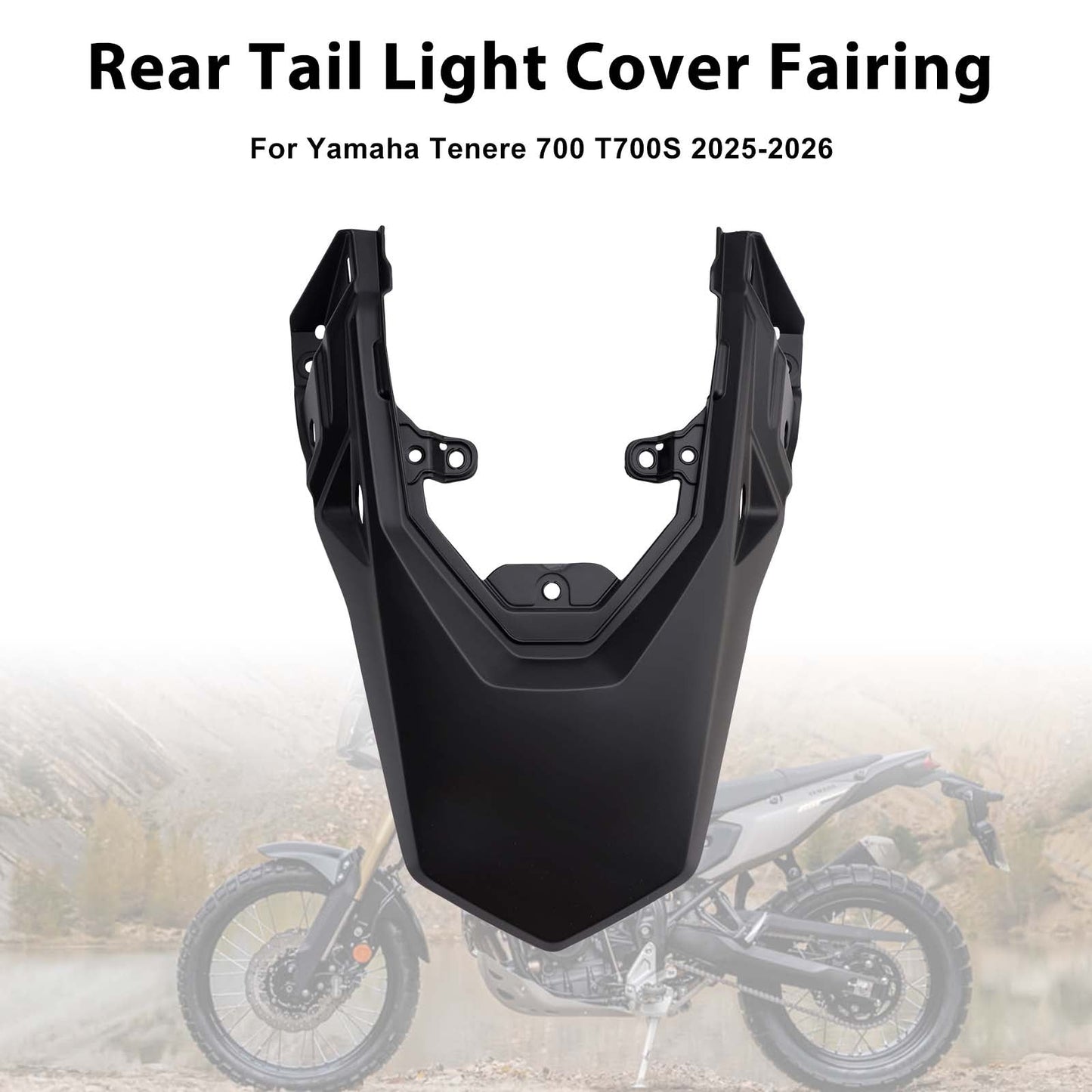 2025-2026 For Yamaha Tenere 700 T700S Rear Tail Light Cover Fairing