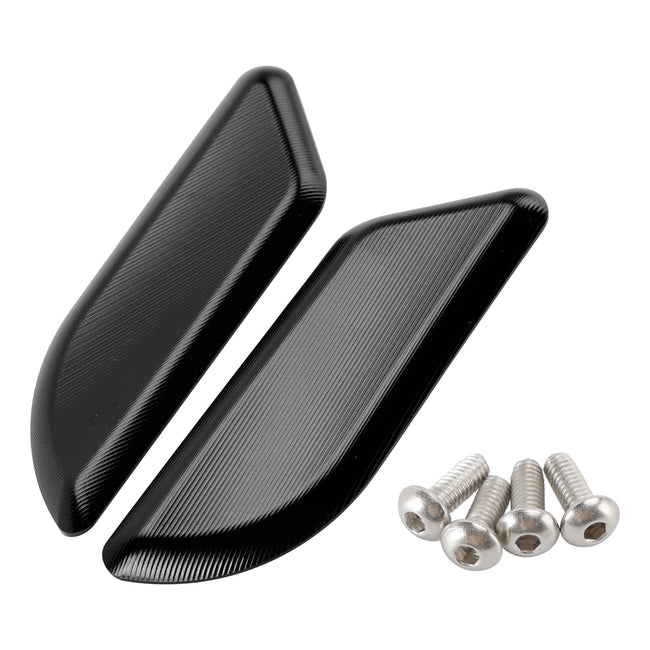 Billet Aluminum Mirror Block Off Plates for Ducati 959 1299 Panigale 2015-2019