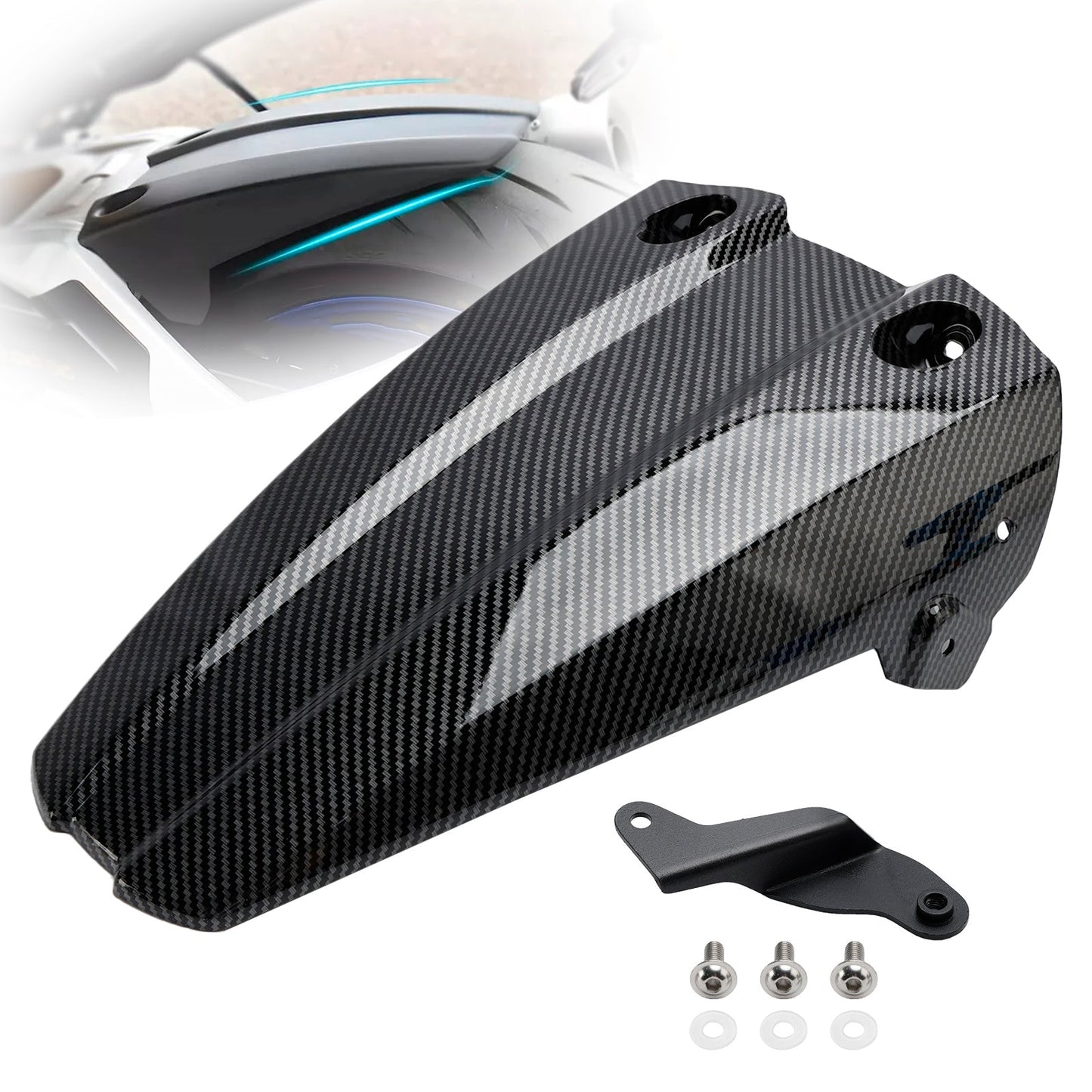 Rear Fender Mudguard Fairing For Yamaha MT-10 / SP MT10 2016-2024