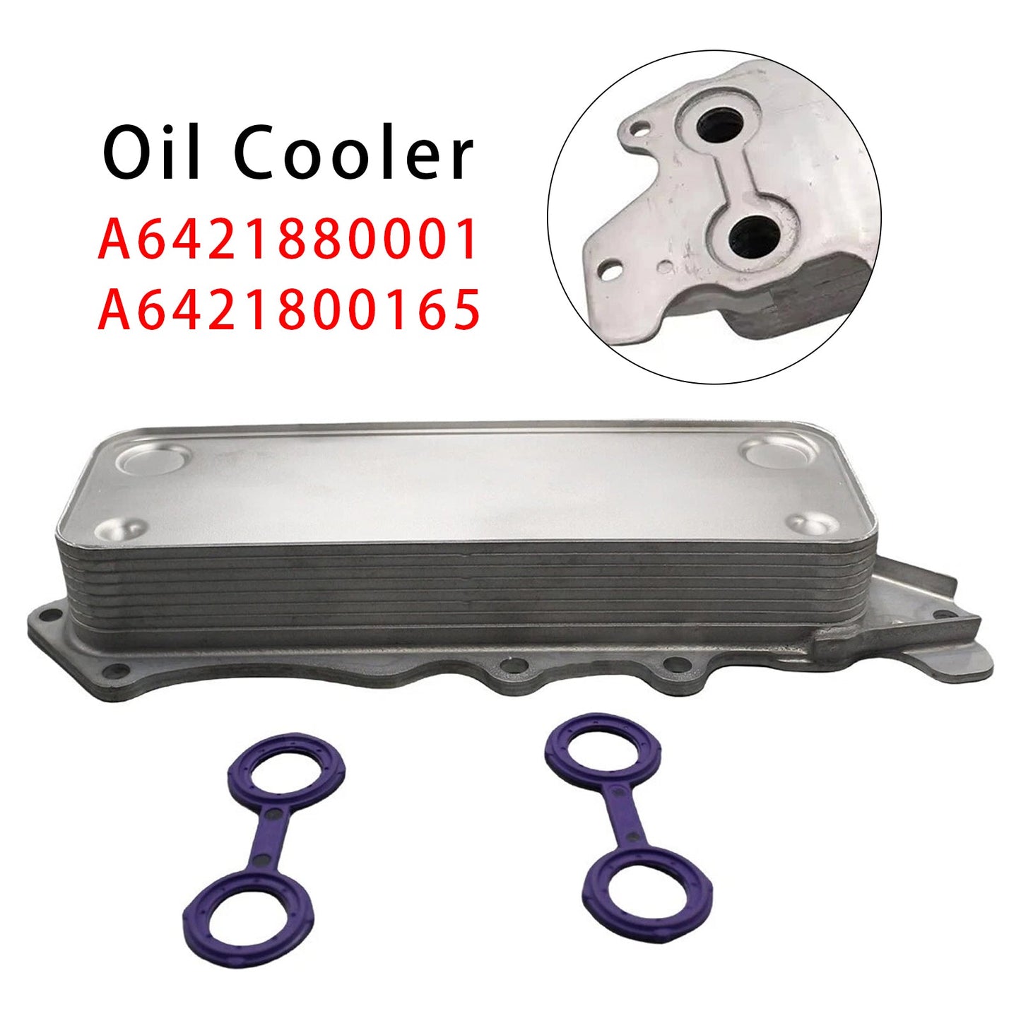Oil Cooler A6421880001 For Mercedes E Class W211 E280 E320 CDI 2005-2008
