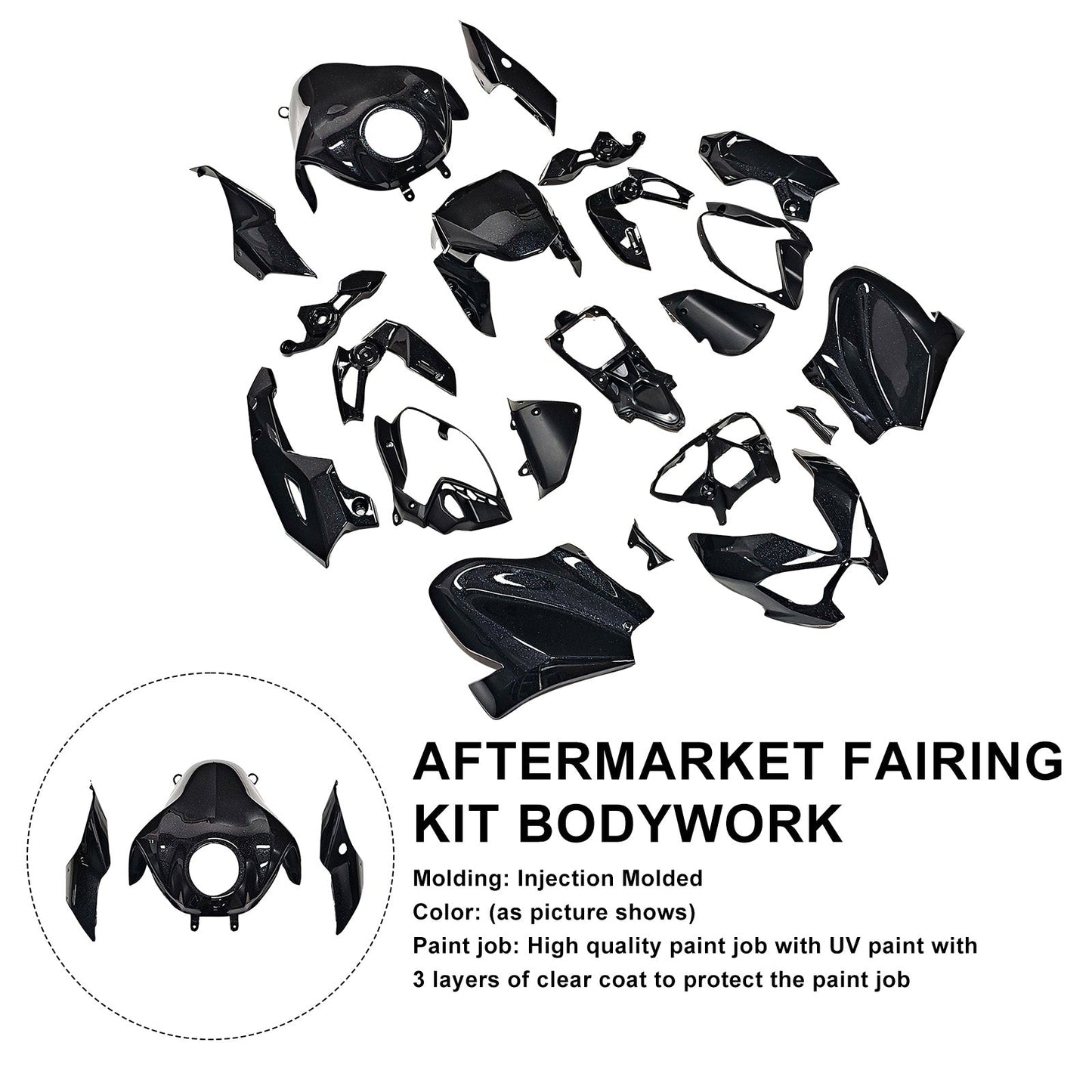 Injection Bodywork Fairing Kit for Kawasaki Z900 2025-2026