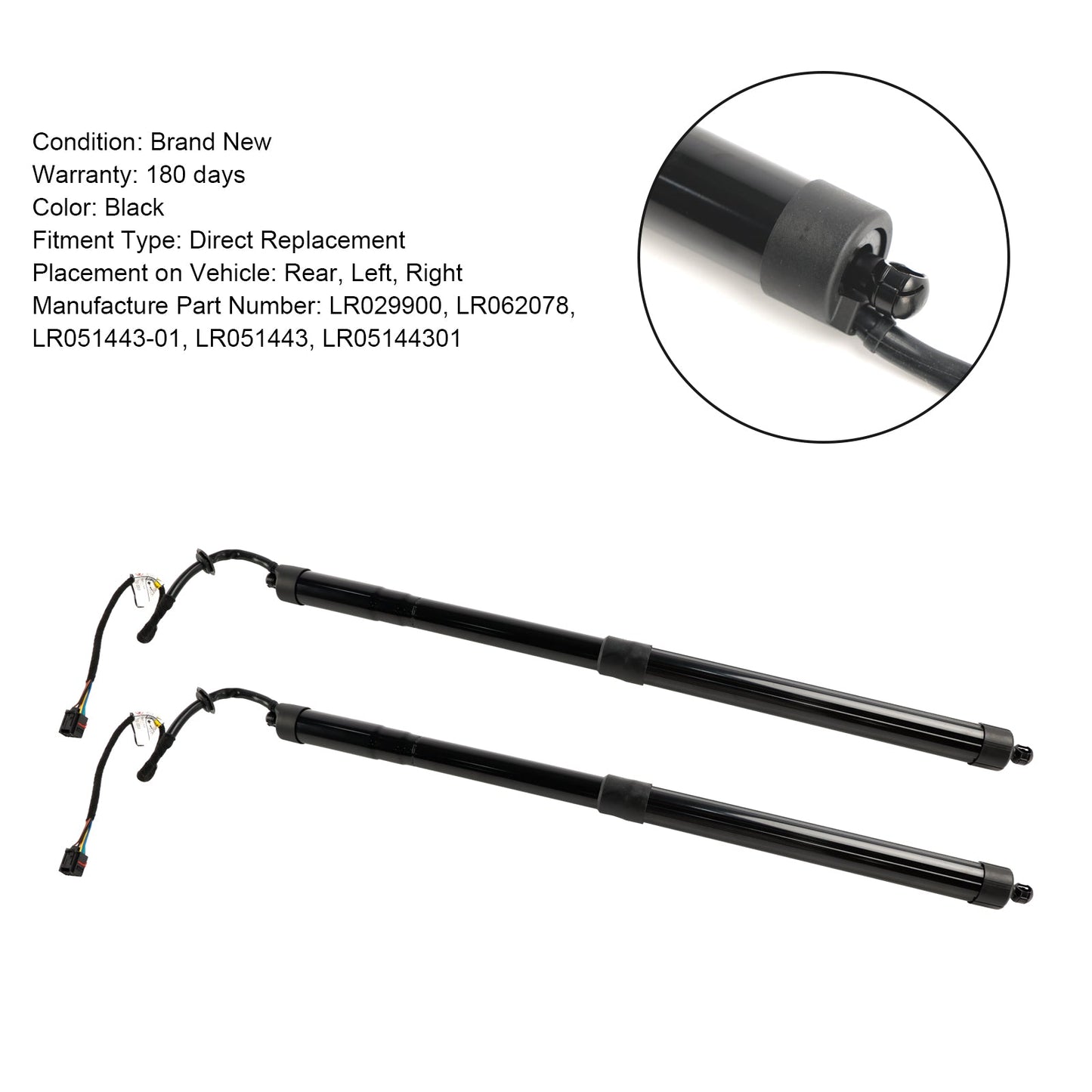 2010-2013 Land Rover Range Rover Sport L320 2010-2013Range Rover Sport L320 2PCS Tailgate Gas Strut Electric LR051443