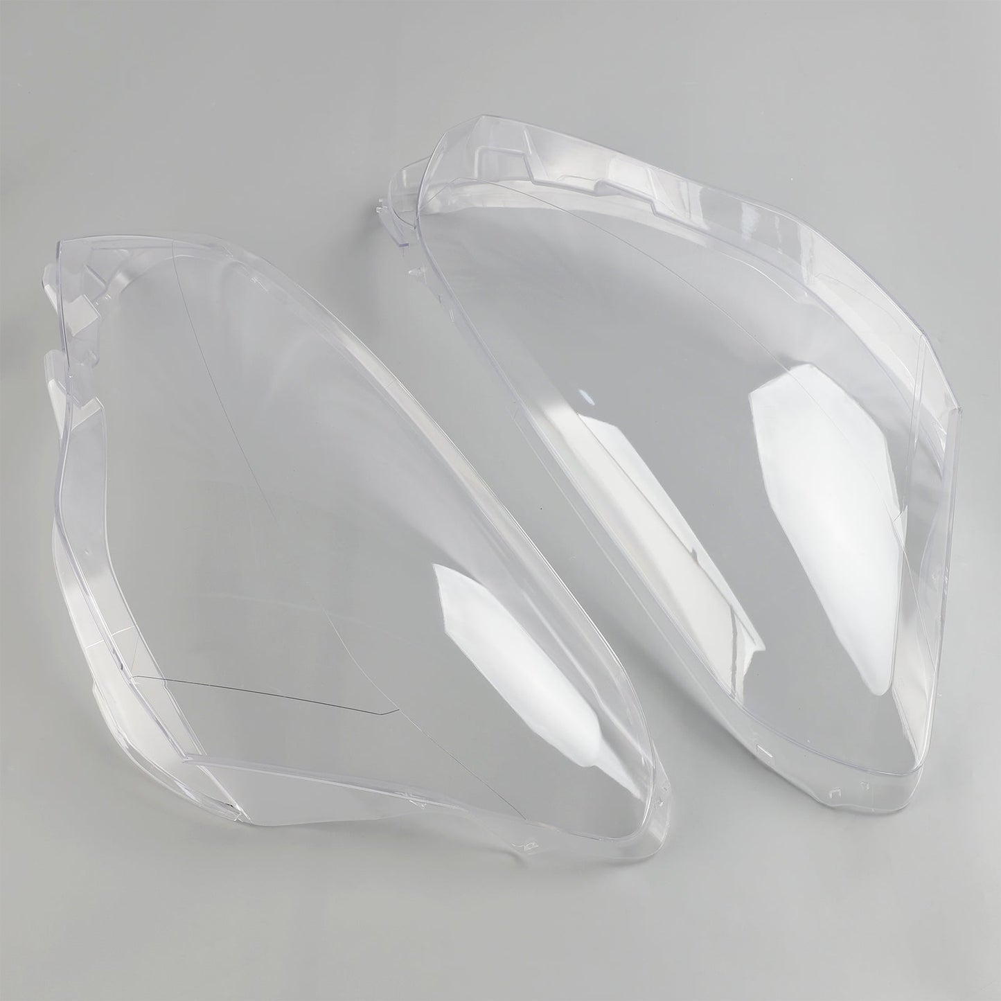 3/2012-2018 Citroen Berlingo Mk2 Van Left+Right Headlight Lens Cover
