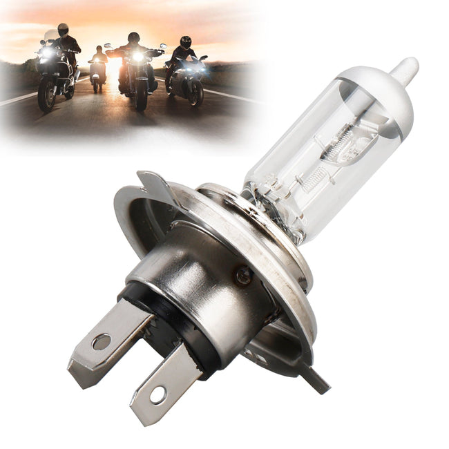Motorcycle Lamp Silverstar H4 62204HWSVS P43T 12V 100/90W For OSRAM