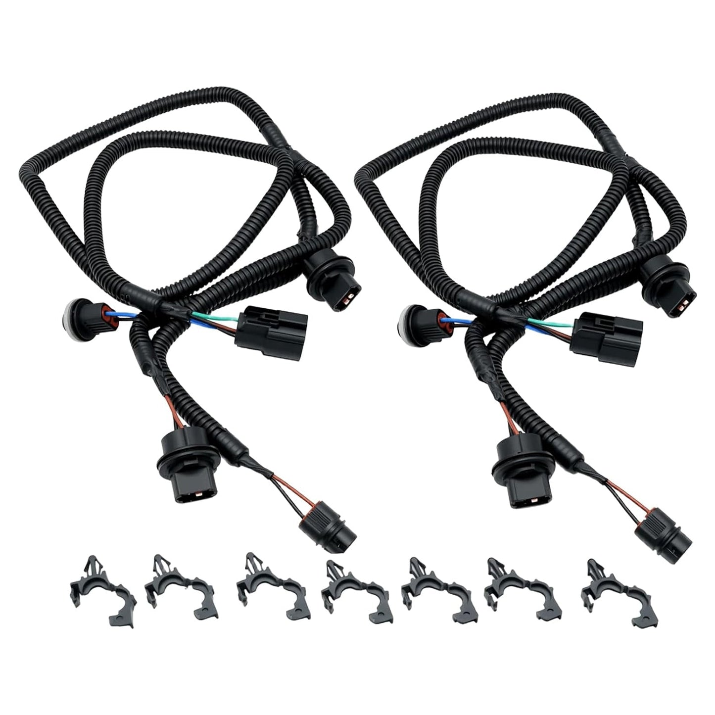 2PCS L+R Tail Lamp Light Wiring Harness For GMC Sierra 1500 2016-2019