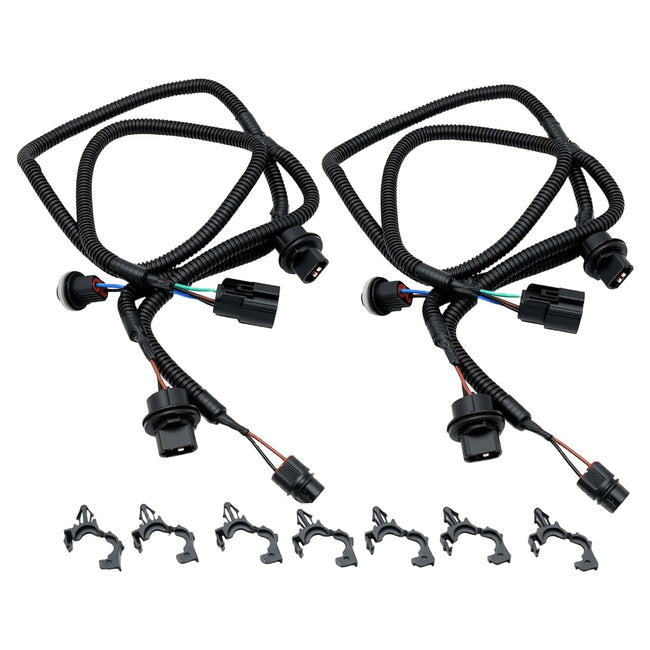 2PCS L+R Tail Lamp Light Wiring Harness For GMC Sierra 1500 2016-2019