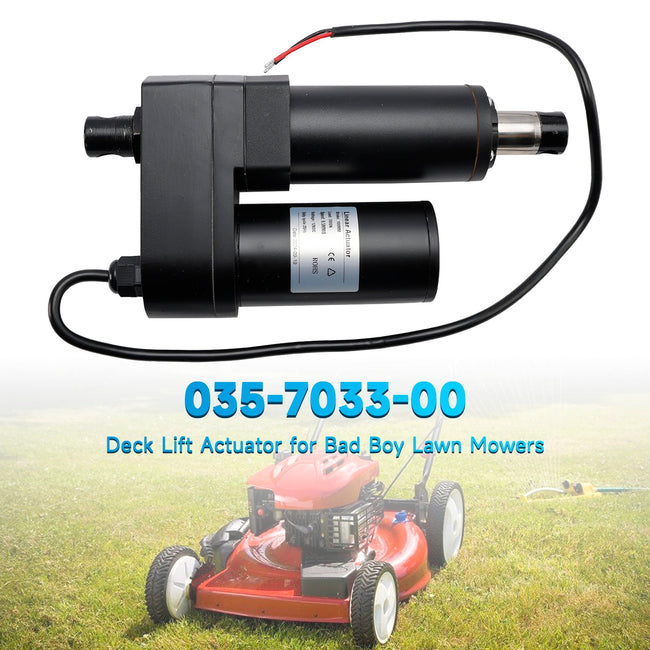 Deck Lift Actuator 035-7033-00 for Bad Boy Lawn Mowers ZT Elite CZT Maverick
