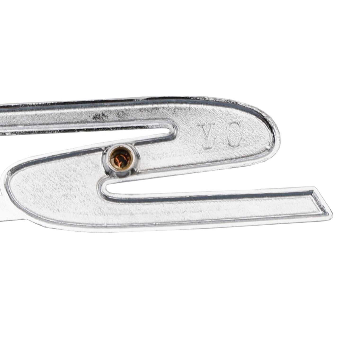 Si Front Grille Emblem Decal Badge for Honda red-silver