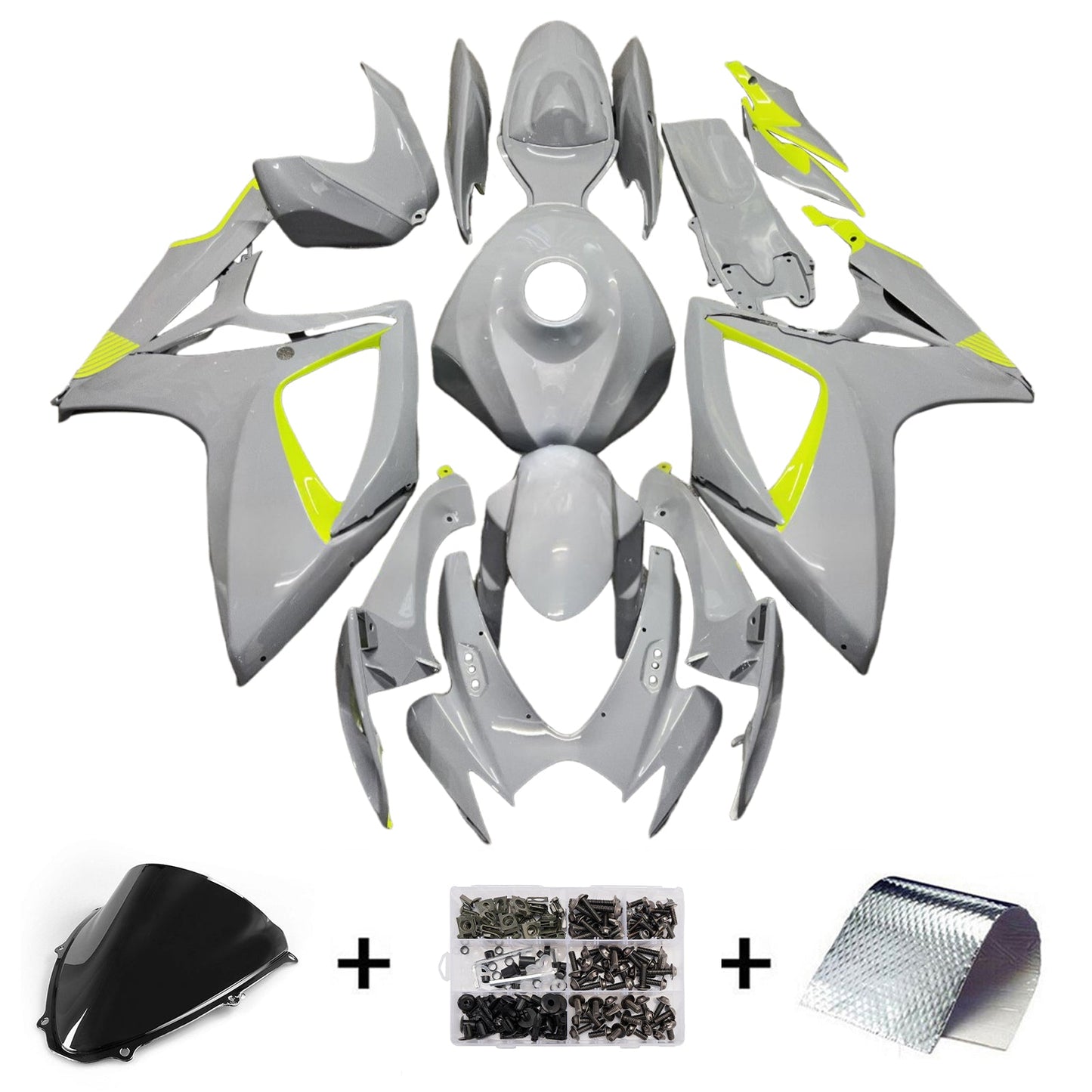 Injection Fairing Kit Bodywork Plastic ABS For Suzuki GSXR 600/750 2006-2007 K6