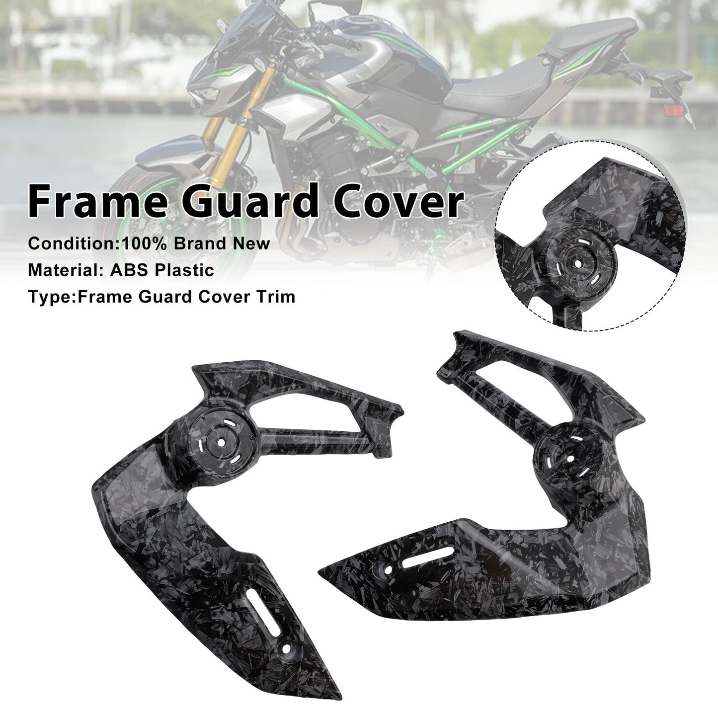 2025-2026 Kawasaki Z900 Frame Side Cover Guard Fairing