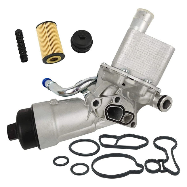 2011-2016 Chevrolet Cruze 1.4L L4 - Gas Oil Filter Housing Oil Cooler 55566784 55593189 55594651