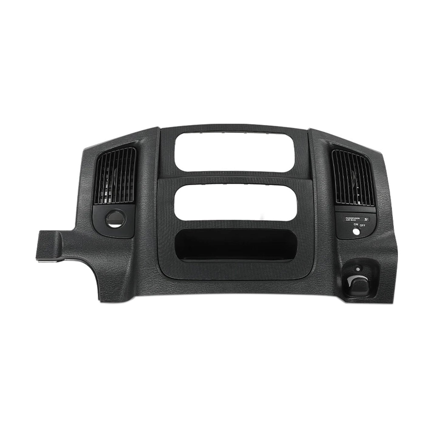 Center Dash Radio Trim Air Vent Bezel Panel Black Fit For Dodge Ram 2002-2005