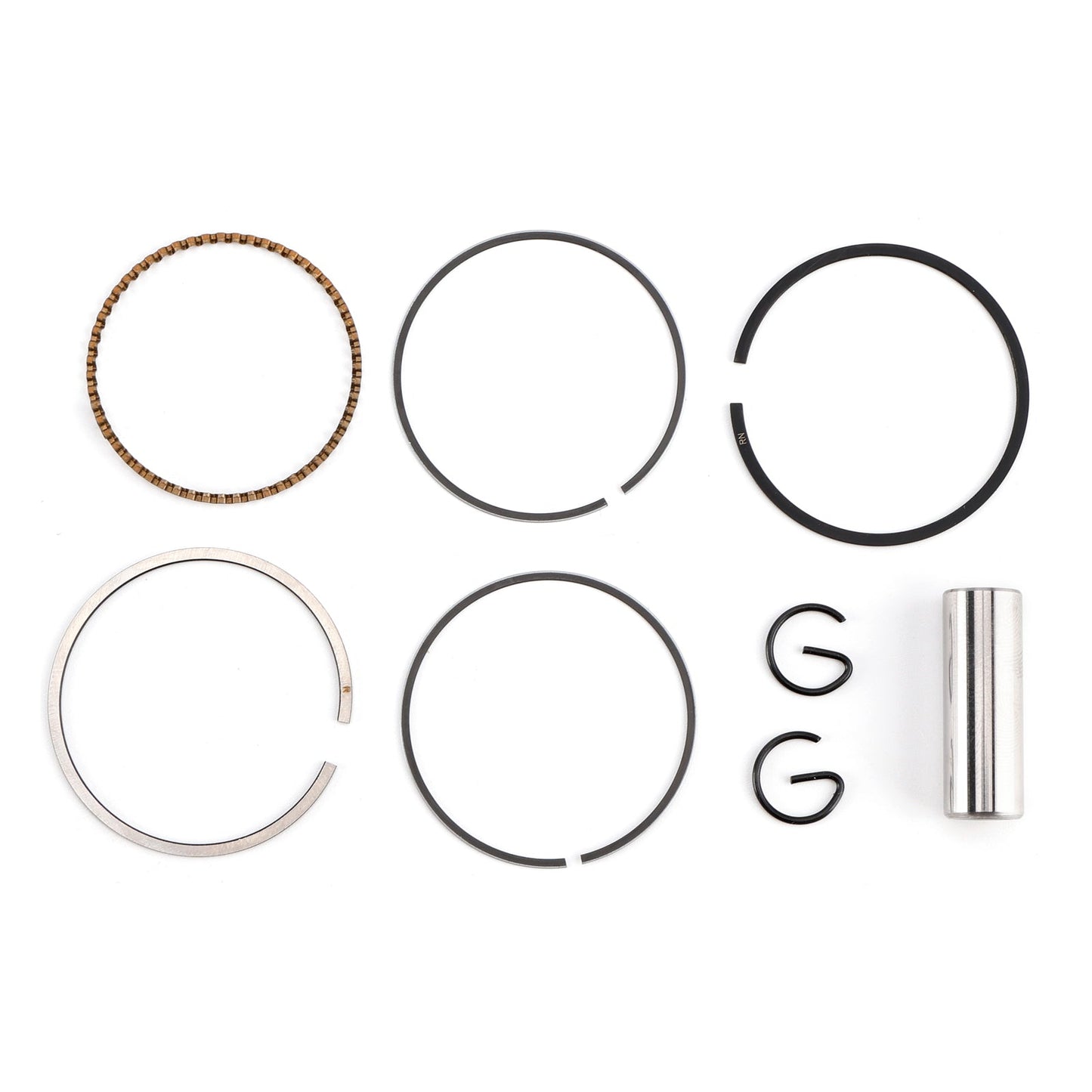 2018 SYM (Sanyang) Fiddle II 25km/h AIR 4T E4 50cc Cylinder Piston Gaskets Top End Kit 12101-AMA-000 13010-A1A-000