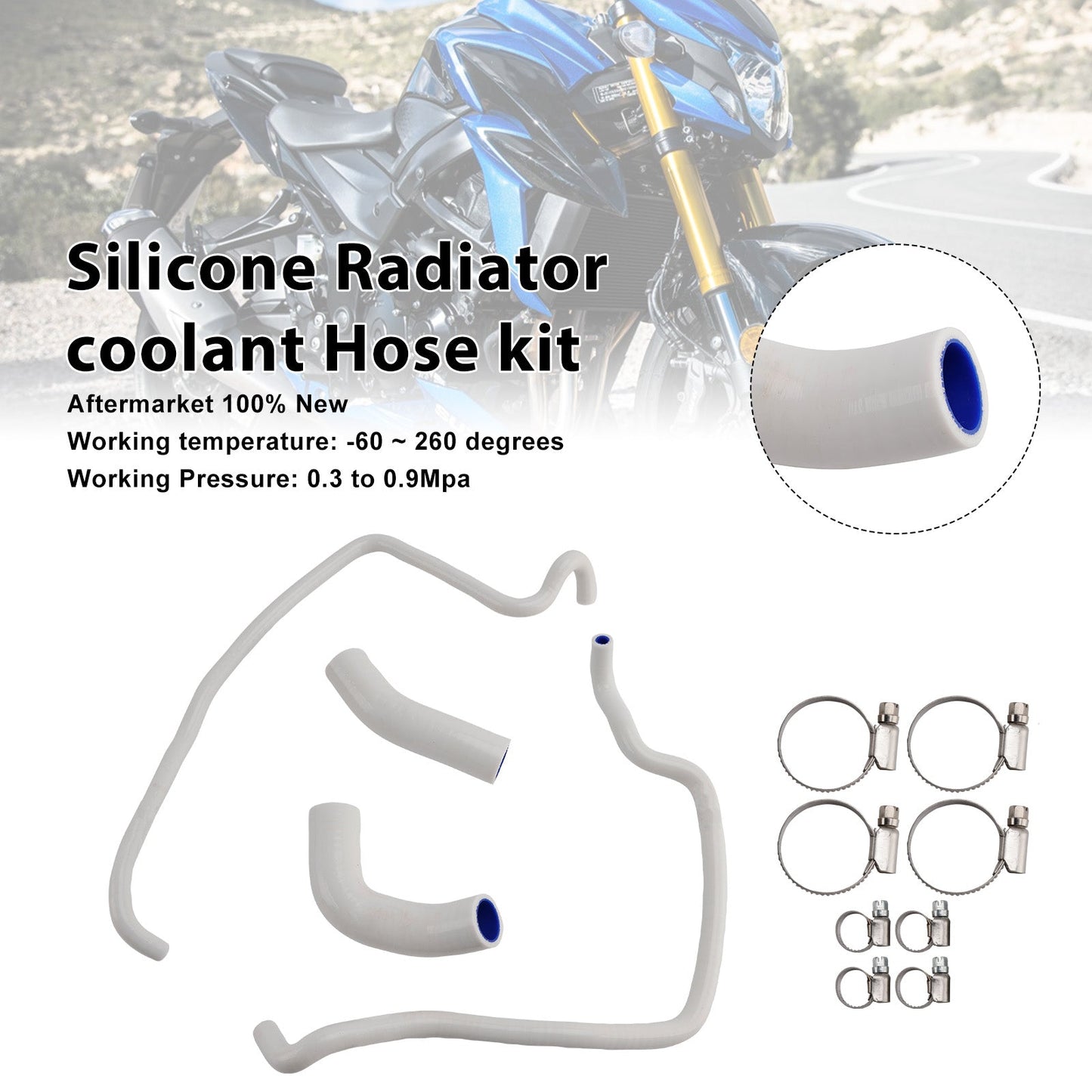 2019-2024 Rocket 3 Silicone Radiator coolant Hose kit
