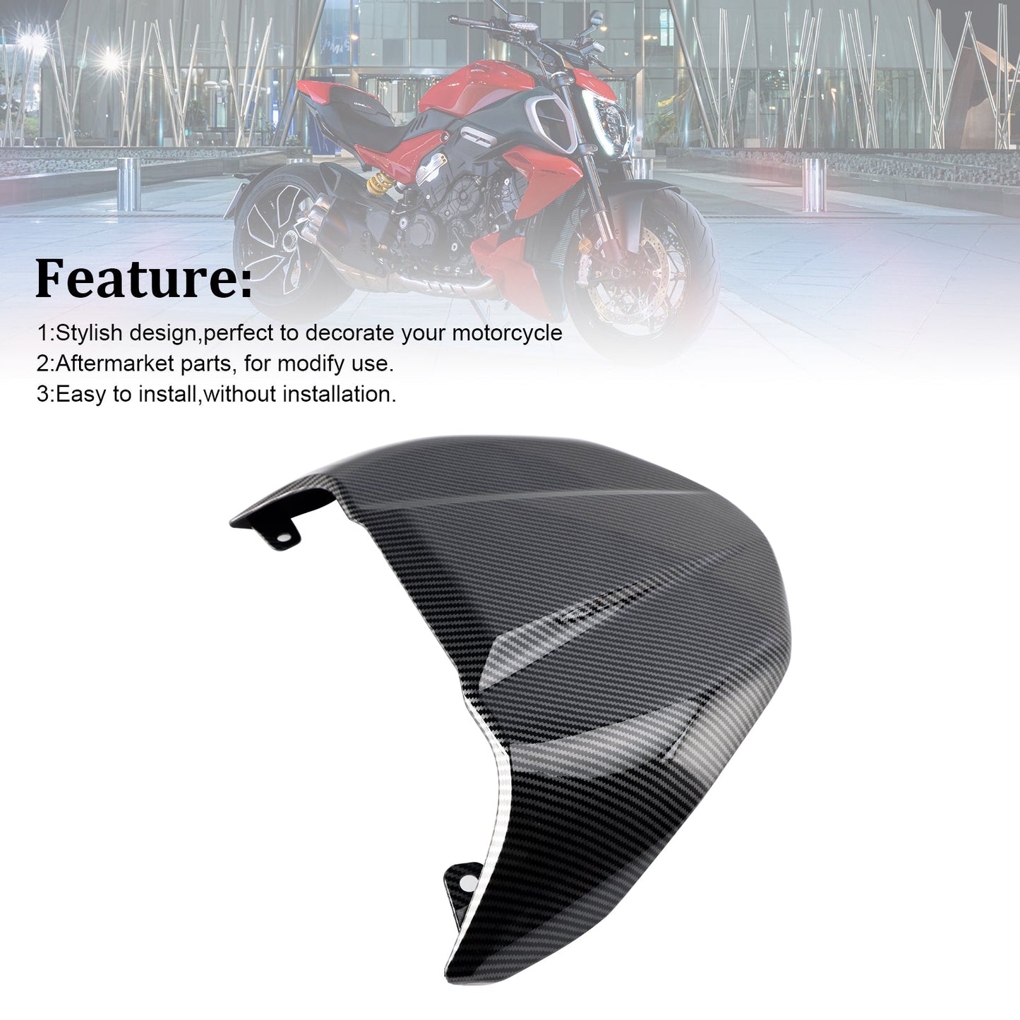 Tail Rear Seat Cover Fairing Cowl For Ducati Diavel V4 2023-2024