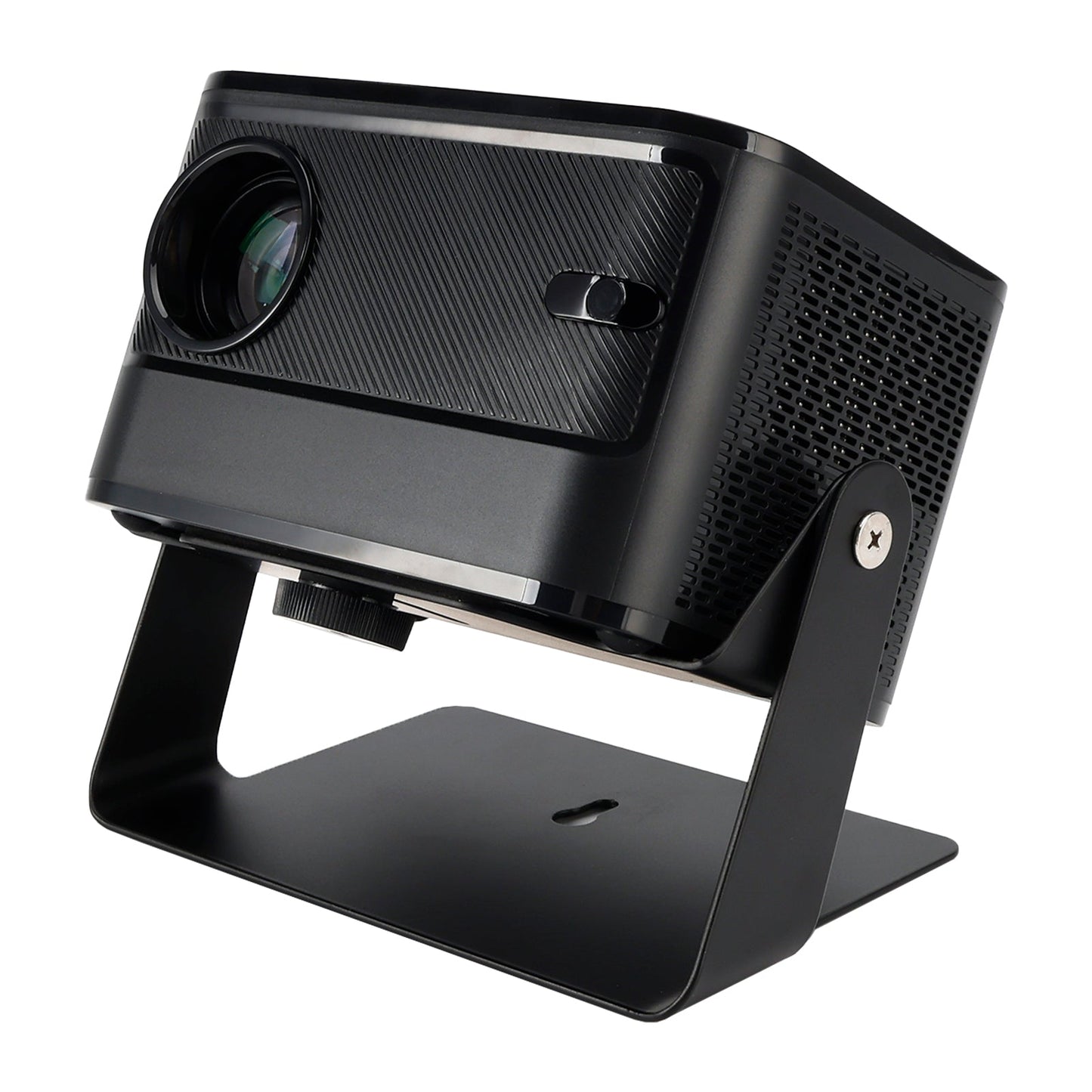 4K Projector Smart Android Home Projector Living Room Bedroom Smart Voice Electric Focus Dual Frequency High-Definition Projector EU