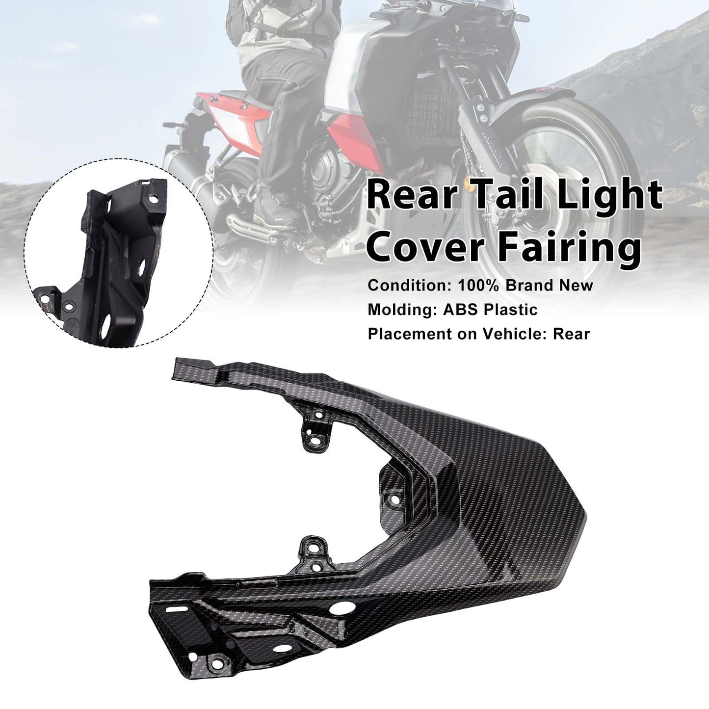 2025-2026 For Yamaha Tenere 700 T700S Rear Tail Light Cover Fairing