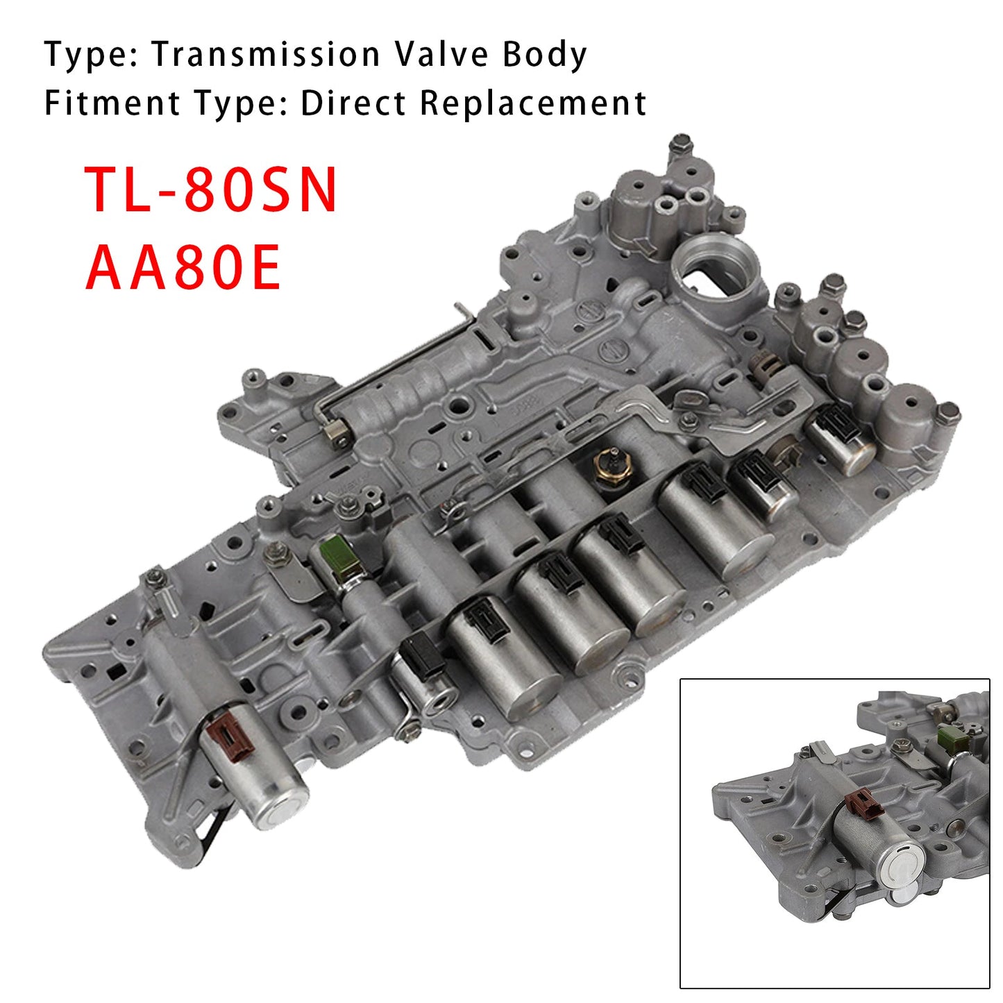 2007-2011 LEXUS IS 8 SP RWD V8 5.0L Transmission Valve Body TL-80SN AA80E 24269992