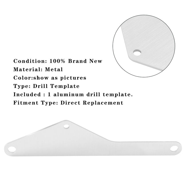 Iron Block Drill Template to Mount Alternator 551445 For LS Truck/SUV LS1 LSX