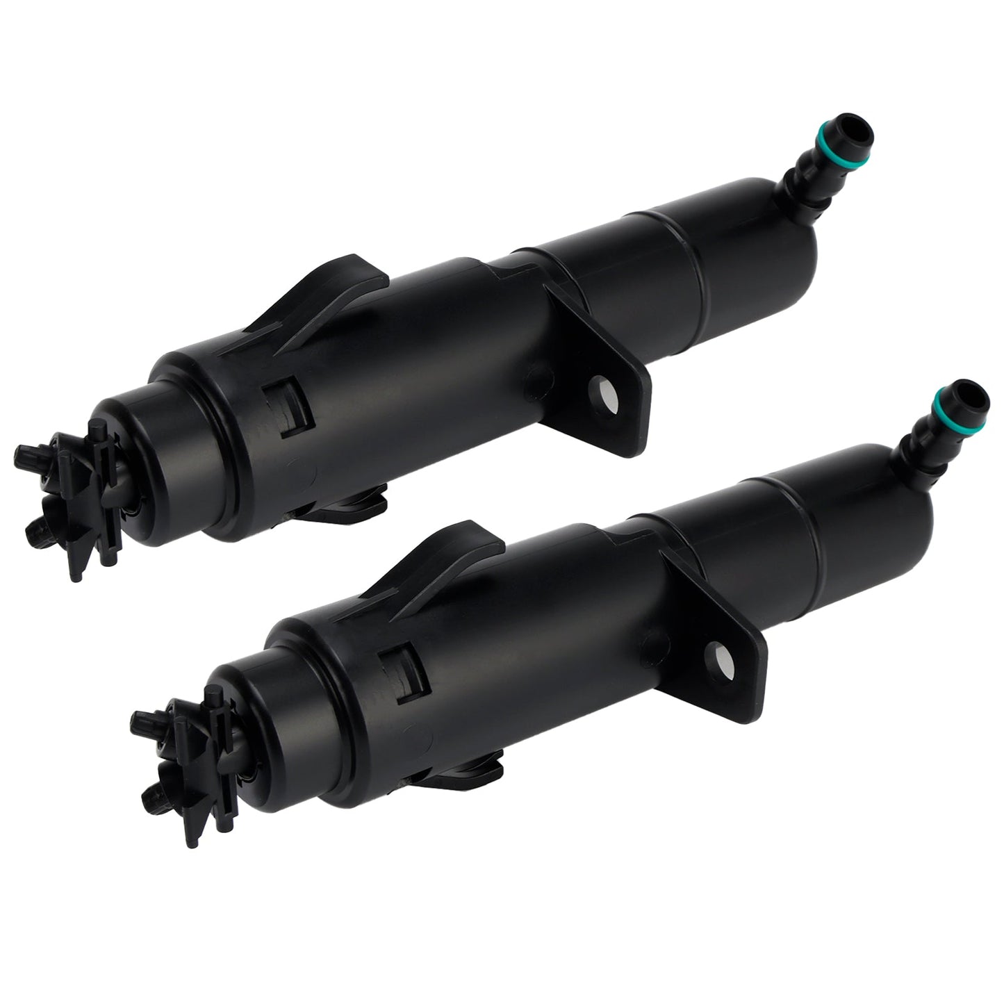 1 Pair Front Headlight Spray Washer Nozzle 5K0955978A For VW Golf Jetta MK6