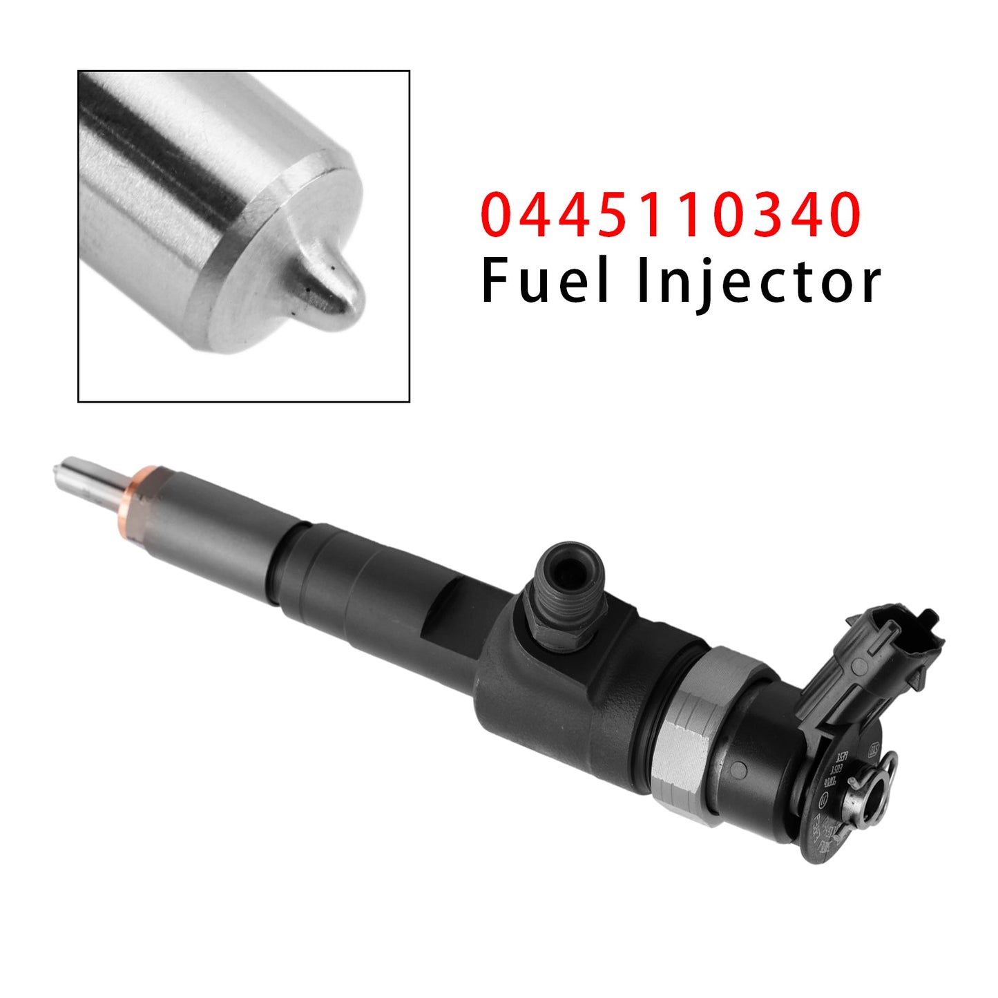 For Peugeot 207 208 301 308 Partner Kasten/Großraumlimousine 1.6 HDi 90 1Pcs Fuel Injector 0445110340
