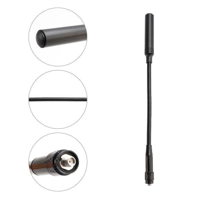 30CM Radio Gooseneck Antenna Gain CS Tactical Antenna for TK-370 LT-3288 PX-777