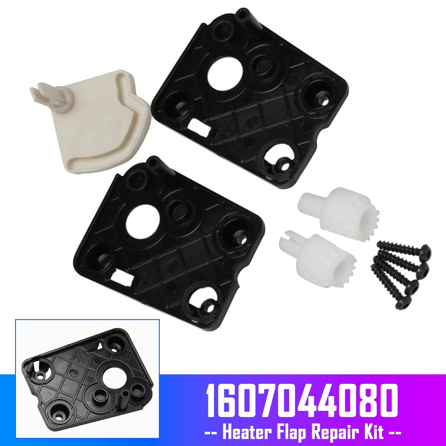 Heater Flap Repair Kit Dual Zone Climate Control for Peugeot 307 Citroen C4