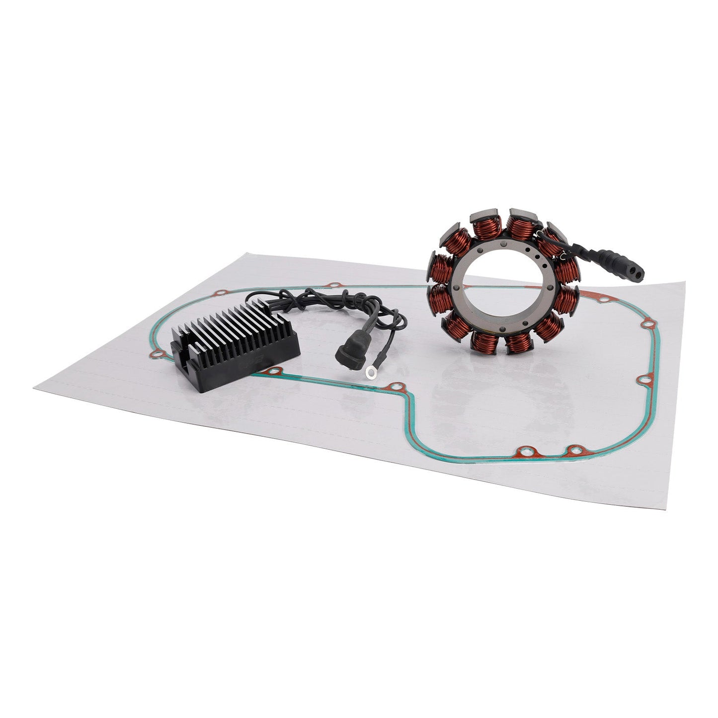 1991-1992 for Low Rider Convertible 35A Stator Regulator Rectifier Gasket 2997088