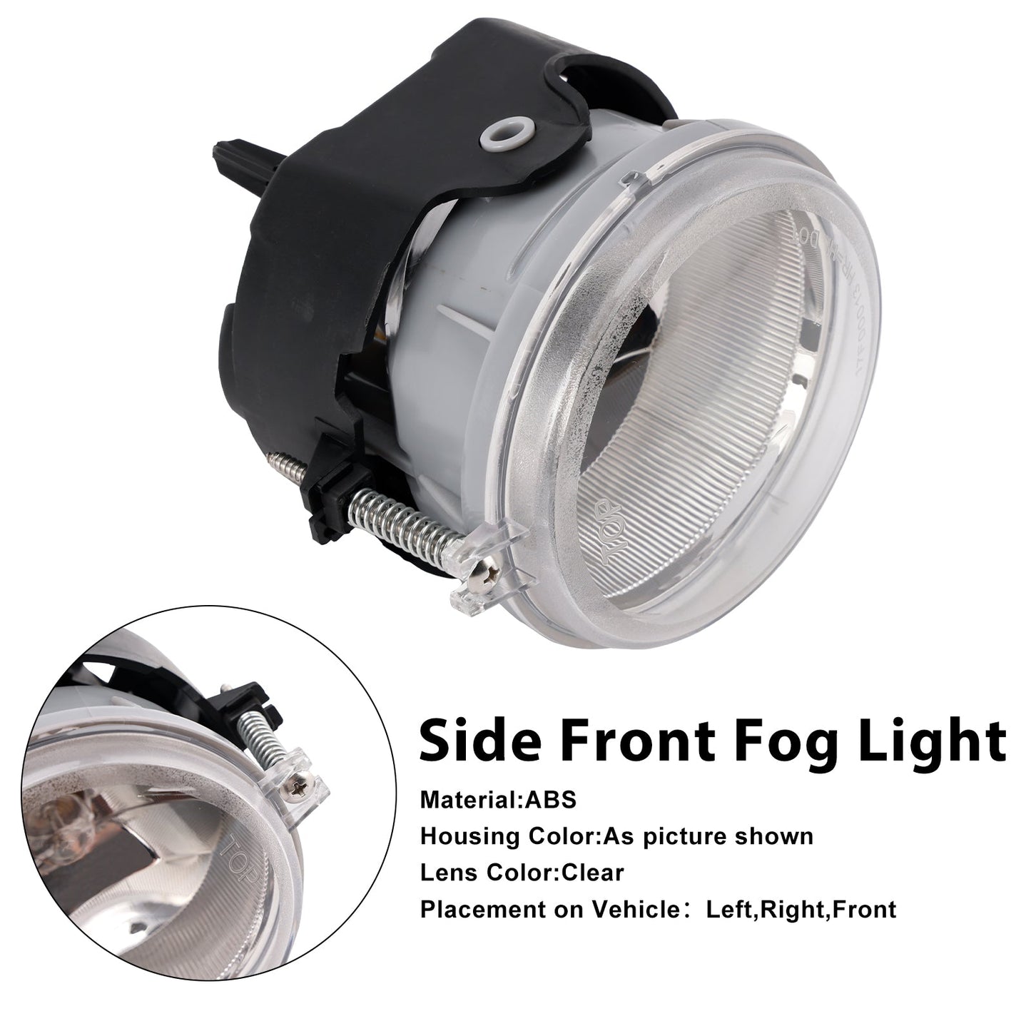 1 Pcs Front Fog Light For Jeep Compass Dodge Charger Caliber 5182025AA